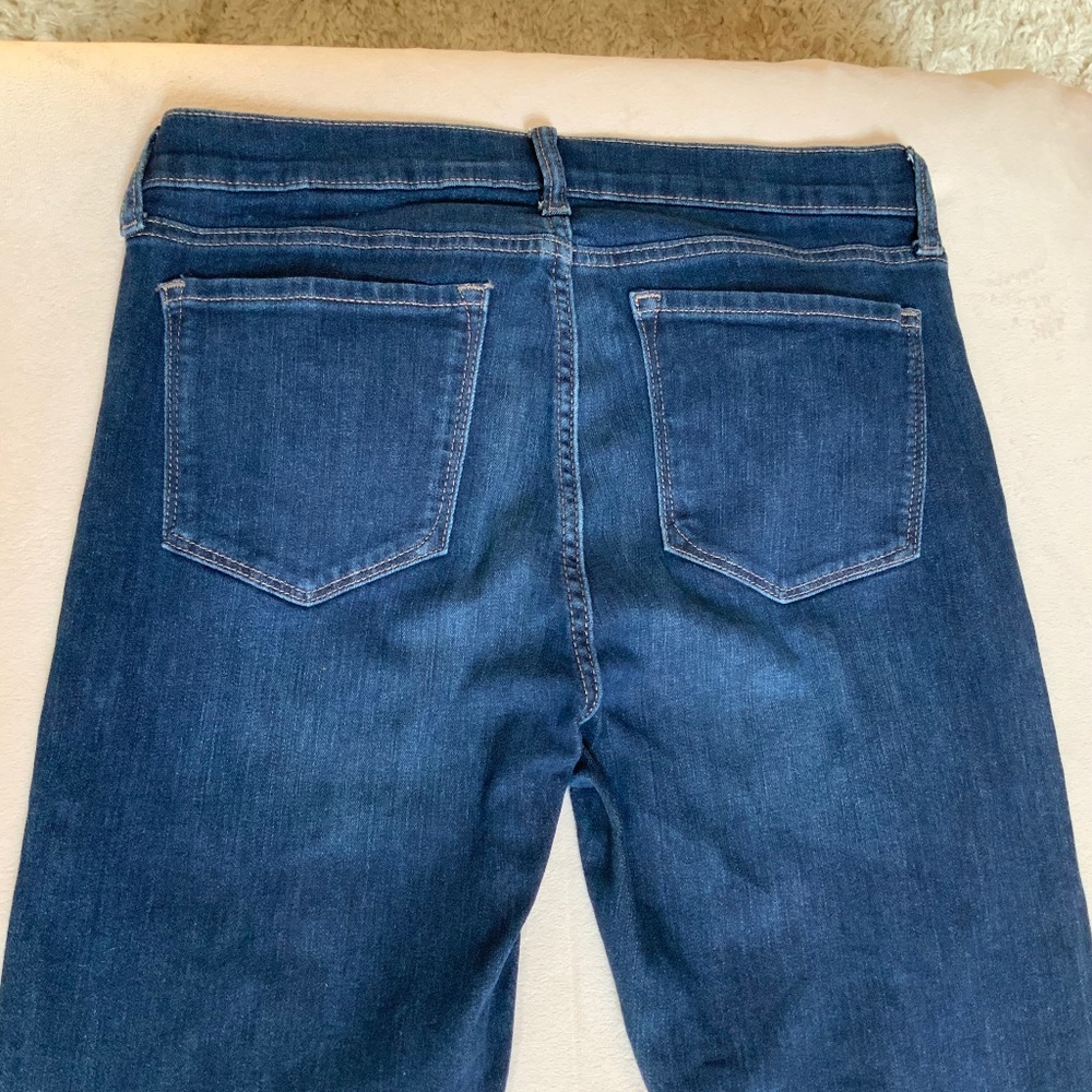 Banana Republic Blue 29 8 Skinny Fit Dark Wash Jeans Denim Coastal Cottagecore